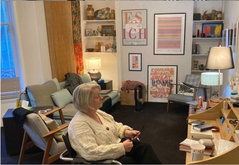 Jo Baker, psychotherapist