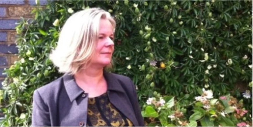 Jo Baker, psychotherapist, in her London Bridge consulting room